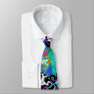 Chaotische Farben von Paint 2 Krawatte