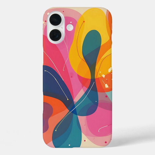 Chaotische Konstruktion Case-Mate iPhone Hülle (Rückseite)