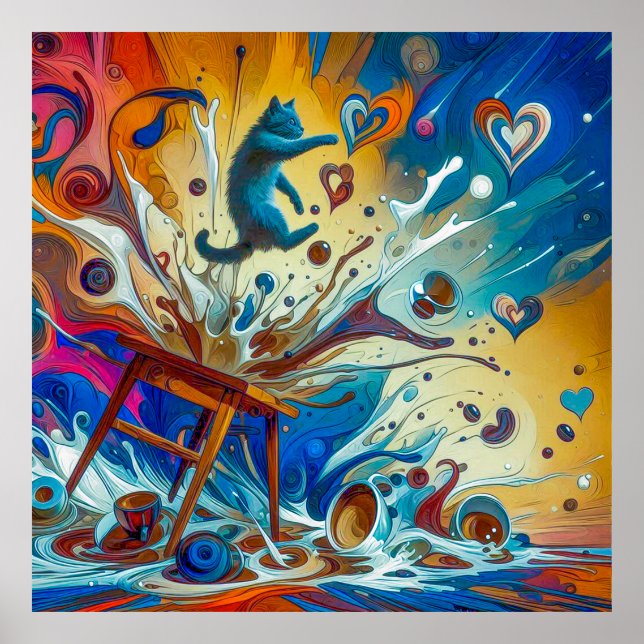 Chaotische Liebe Spill Poster (Vorne)