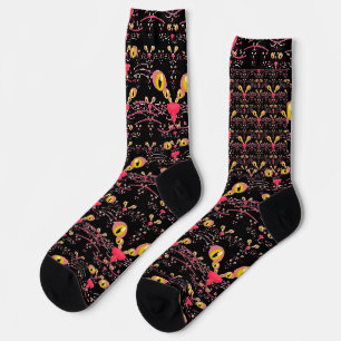 Chaotische Mahlzeiten treffen auf hochwertiges Des Socken