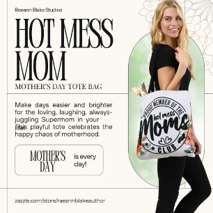 Chaotische Mutter Muttertags-Tasche