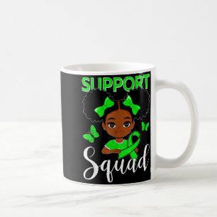 Chaotischer Dutt Unterstützertrupp psychische Gesu Kaffeetasse