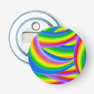Chaotischer Regenbogen der Farbe Flaschenöffner