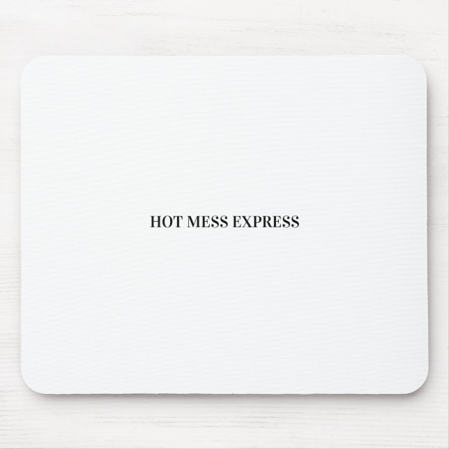 CHAOTISCHER ZUG EXPRESS MOUSEPAD (Vorne)