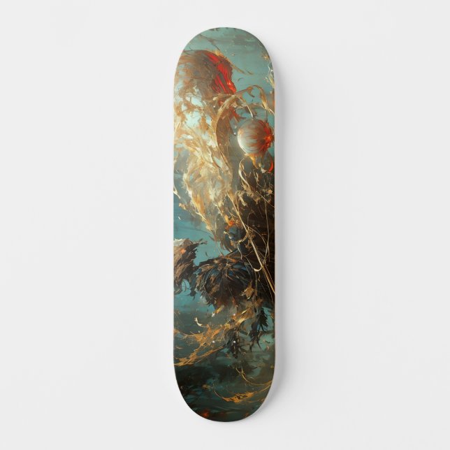 CHAOTISCHES MAGIKIER 1 SKATEBOARD (Vorderseite)