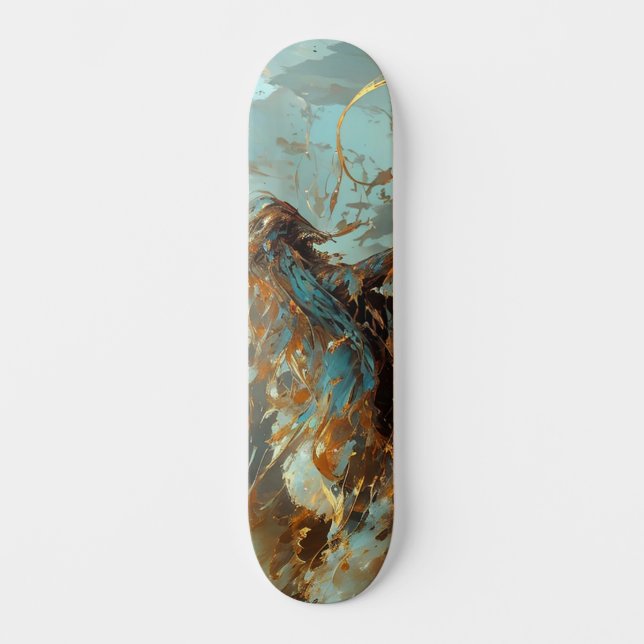 CHAOTISCHES MAGIKIER 3 SKATEBOARD (Vorderseite)