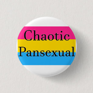 Chaotisches Pansexual Button