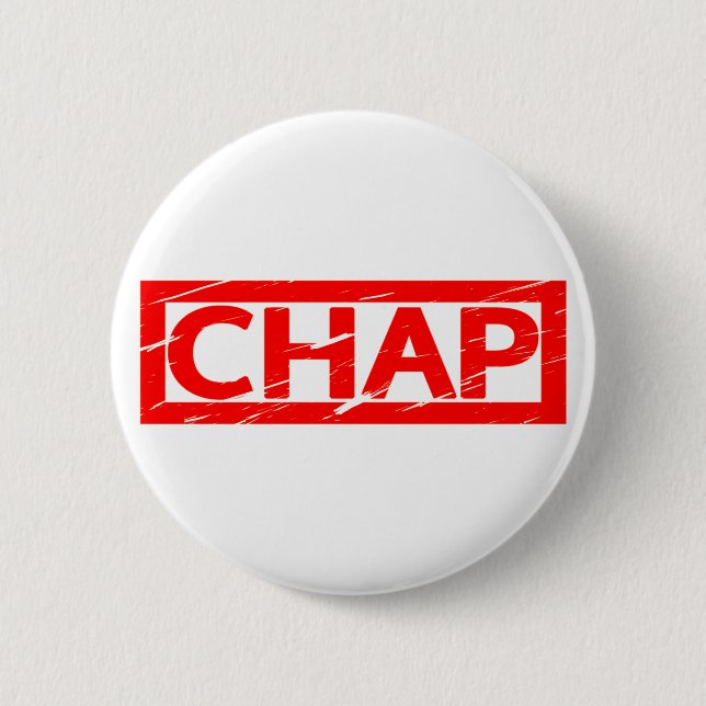Chap-Briefmarke Button (Vorderseite)