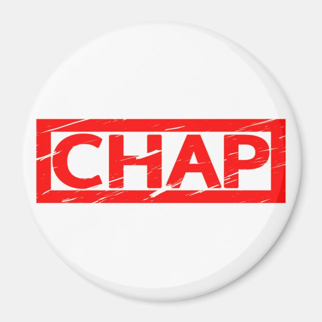 Chap-Briefmarke Magnet (Vorne)