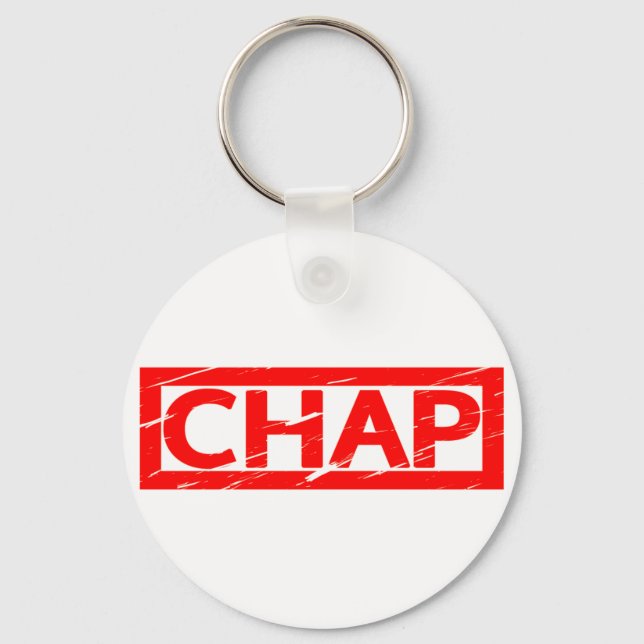 Chap-Briefmarke Schlüsselanhänger (Vorderseite)