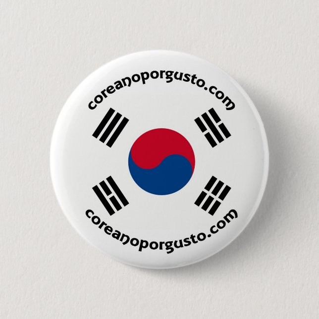Chapa de Coreano por Geschmack Button (Vorderseite)