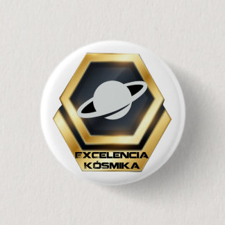 Chapa Excelencia Kósmika Button