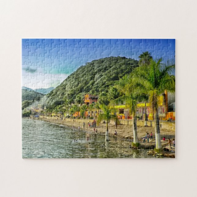 Chapala Lake Mexico. Puzzle (Horizontal)