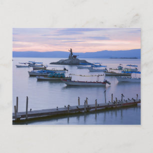 Chapala-See-Insel und Pier Postkarte