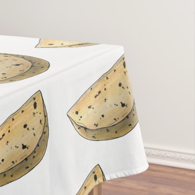 Chapati Roti India Indian Food Bread Flatbrett Tischdecke (Beispiel)