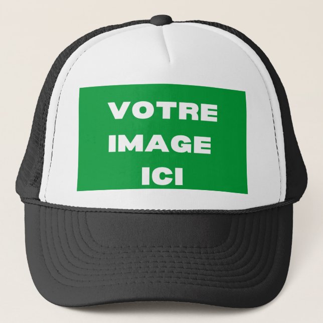 Chapeau - Votre image ici - personnalisée Truckerkappe (Vorderseite)