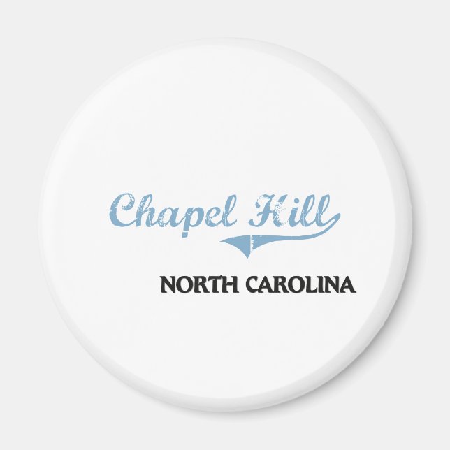 Chapel Hill North Carolina City Classic Magnet (Vorne)