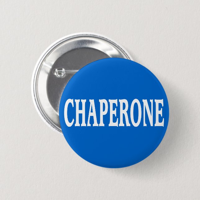 Chaperone Abzeichen Button (Vorne & Hinten)