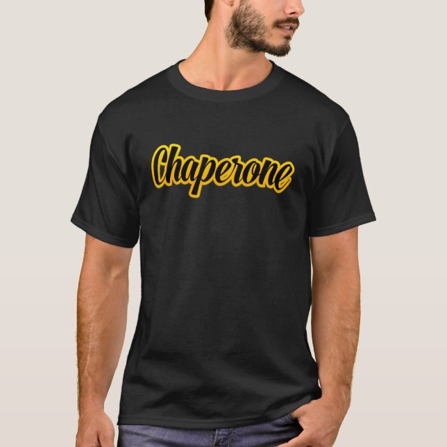 Chaperone T Shirt für Field Trips Sportband und (Vorderseite)