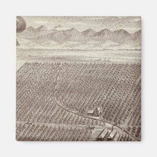 Chapin Fruit Ranch Magnet