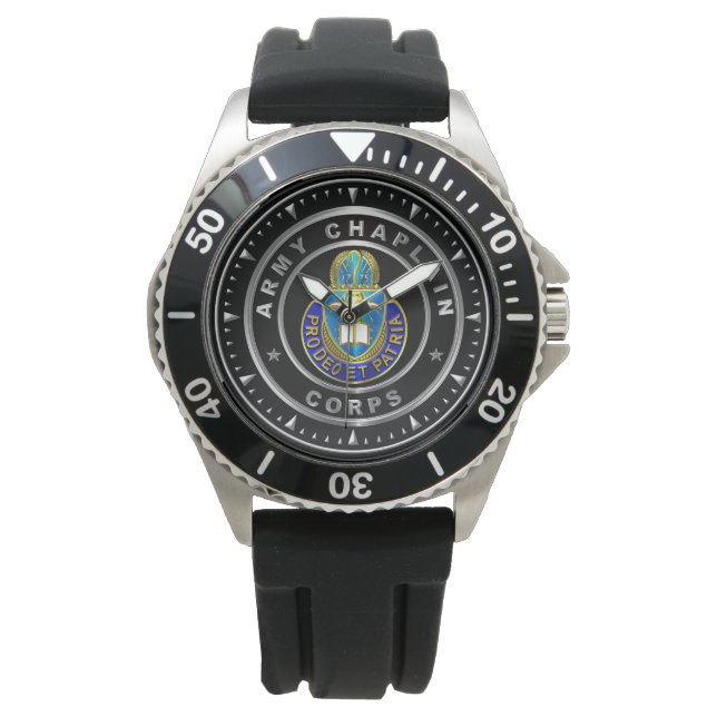 Chaplain Corps Army Veteran Armbanduhr (Vorderseite)