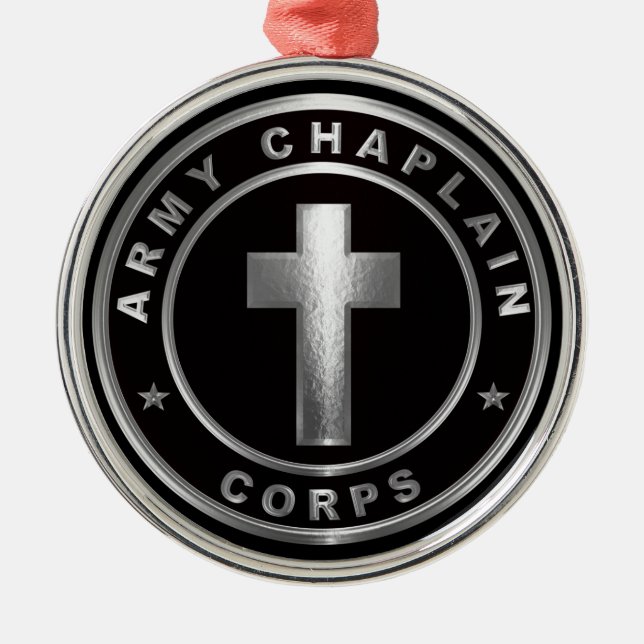 CHAPLAIN CORPS ORNAMENT AUS METALL (Vorne)
