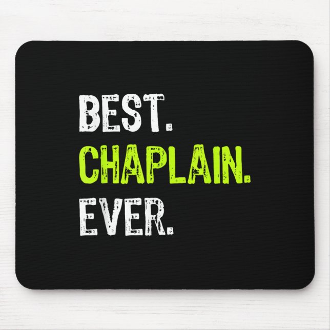 Chaplain Ever  Mousepad (Vorne)