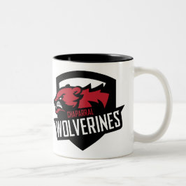 ChapLAX Wolverine-Schild Zwei-Ton Tasse