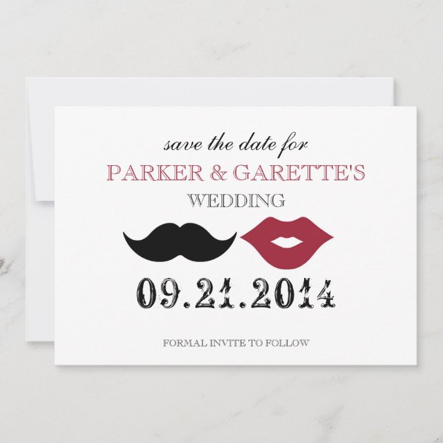 CHAPLIN SAVE THE DATE - BARCELONA (Vorderseite)