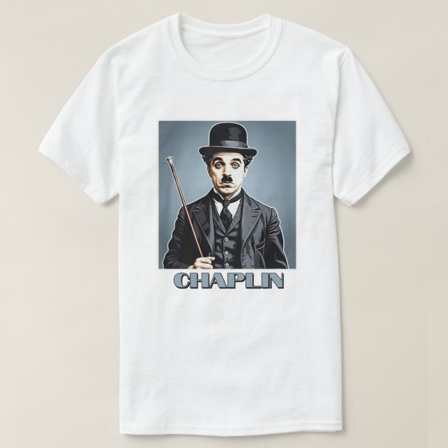 " CHAPLIN " T-Shirt (Design vorne)