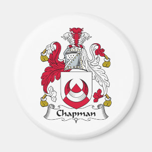 Chapman Familienwappen Magnet