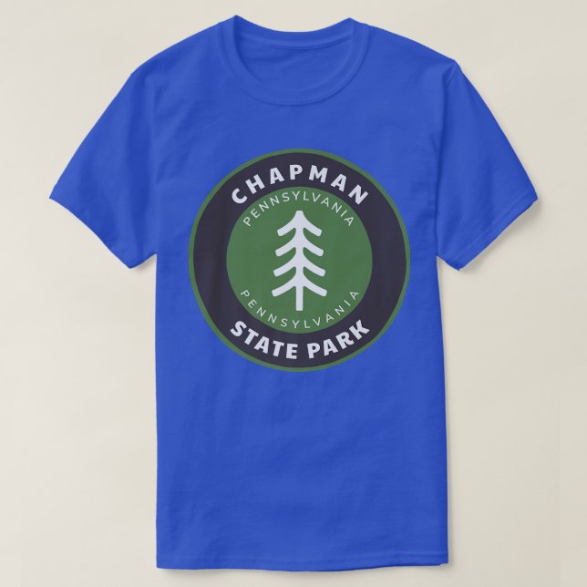 Chapman Staat Park Pennsylvania PA Urlaub T-Shirt (Design vorne)