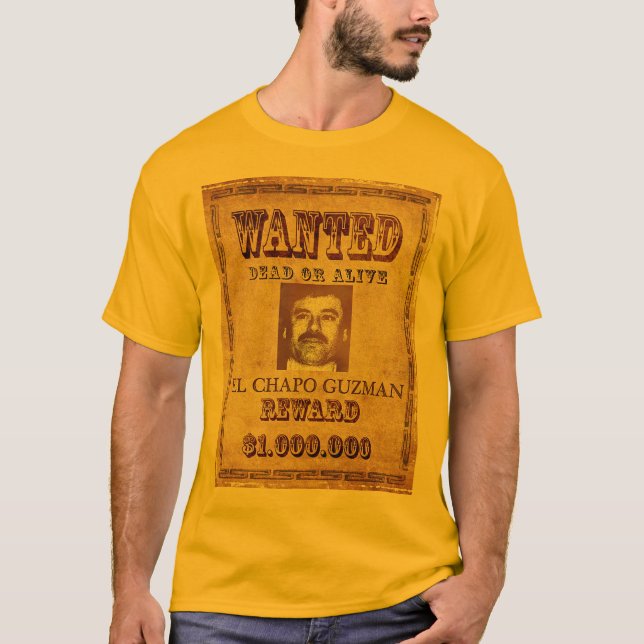 Chapo Guzman T-Shirt (Vorderseite)
