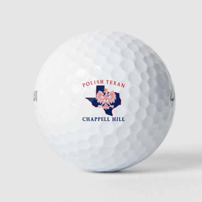 Chappell Hill Polnisch Texan Golfball (Vorderseite)