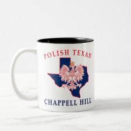 Chappell Hill Polnisch Texan Zweifarbige Tasse
