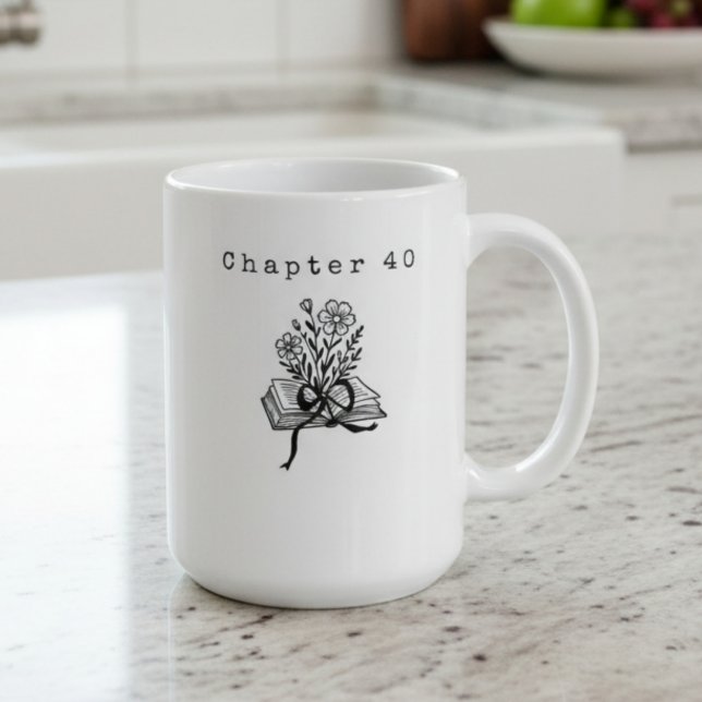 Chapter 40 Coquette Book Wildflowers Kaffeetasse (Von Creator hochgeladen)