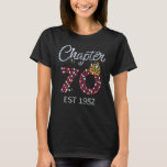 Chapter 70 Years EST 1952 70Th Birthday T-Shirt<br><div class="desc">Chapter 70 Years EST 1952 70Th Birthday</div>