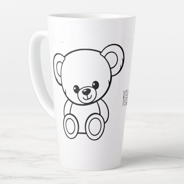 CHARAKTER EDITIERBARER BECHER MILCHTASSE (Linke Ecke)