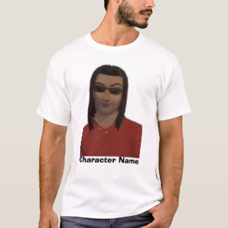 Charakter-Name T-Shirt