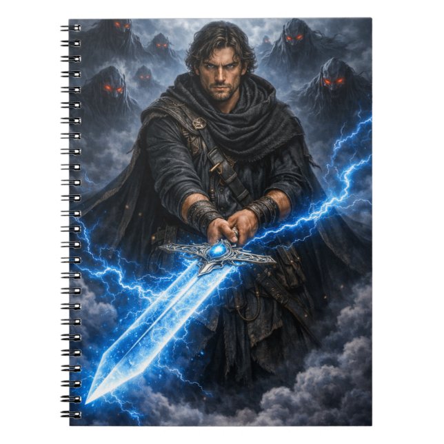 Charakter-Sigil-Notizbuch – Fantasy-Emblem-Journal Notizblock (Vorderseite)