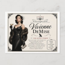Charakter Vivienne DeMise aus einem Mord-Mysterium