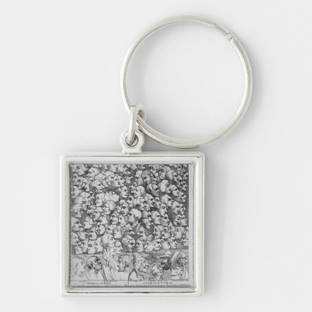 Charaktere und Karikaturen Schlüsselanhänger (Vorne)