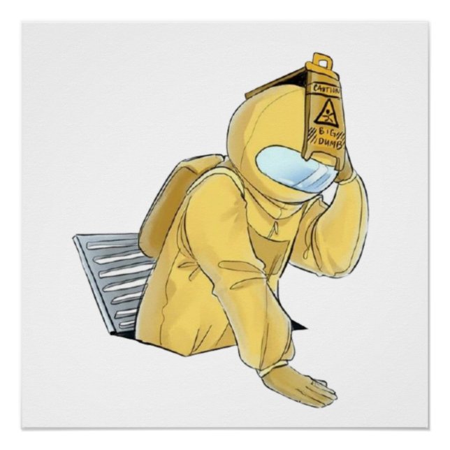 Charaktere, unter uns, Spiel, Impostor, Poster (Vorderseite)