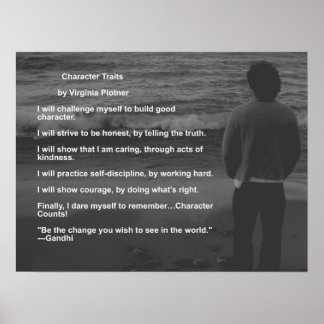 Charaktereigenschaften von Virginia Plotner Poster