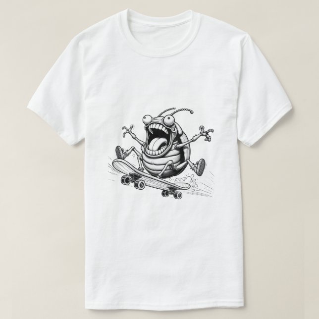 Charakterthemen-Cartoon-Geschenkidee T-Shirt (Design vorne)