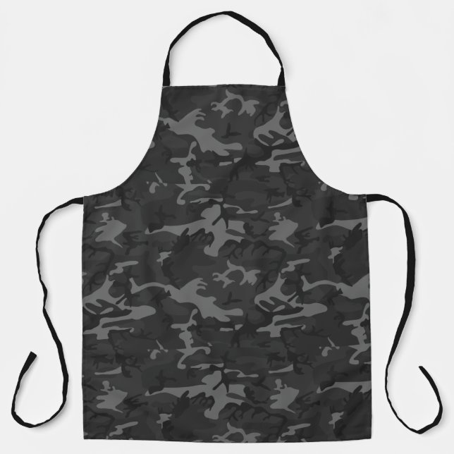 Charcoal Gray Camouflage Schürze (Vorderseite)