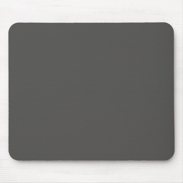 Charcoal Gray Mousepad (Vorne)