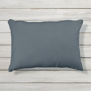 Charcoal Gray Outdoor Accent Pillow Kissen Für Draußen