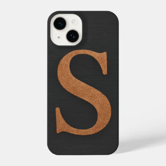 “Charcoal Gray Phone Cover with Center Trendy iPhone 14 Hülle