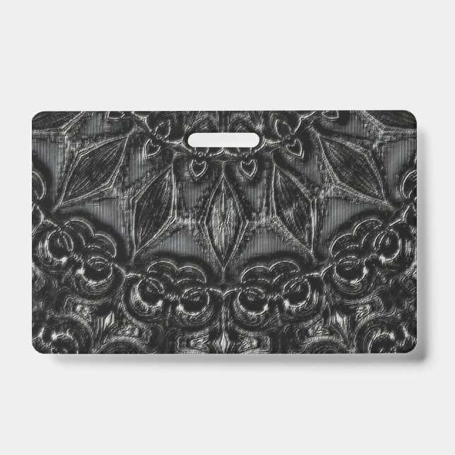 Charcoal Mandala  Ausweis (Vorderseite)